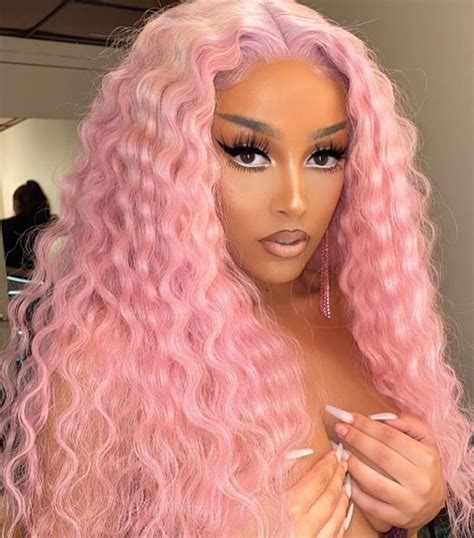 Doja Cat The Black Womans Bible Pink Hair Hair Color
