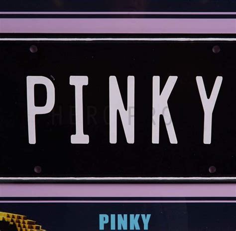 Pac Man Ghost Pinky License Plate Display From Pixels