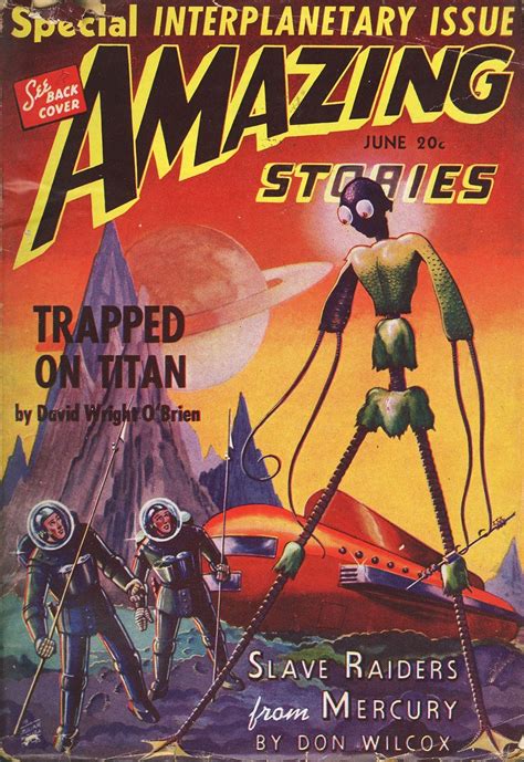 Julian S Krupa Cover Art For Amazing Stories 6 June 1940 Science
