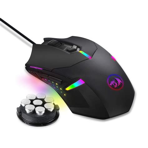 Buy Redragon M601 Rgb Gaming Mouse Backlit Wired Ergonomic 7 Button