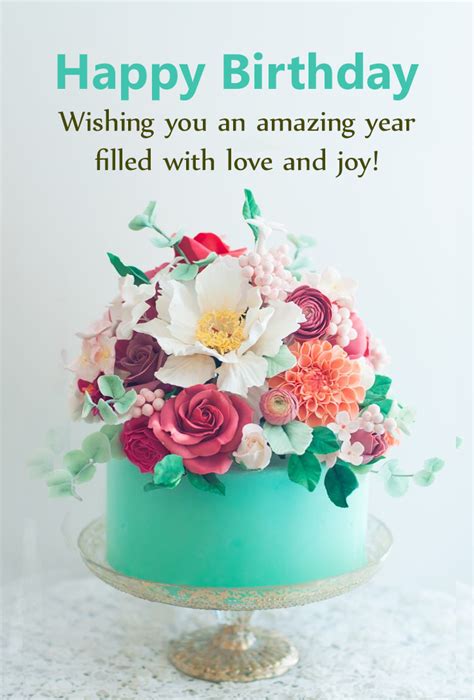 Happy Birthday Flowers Wishes Messages If You Are Looking For Happy