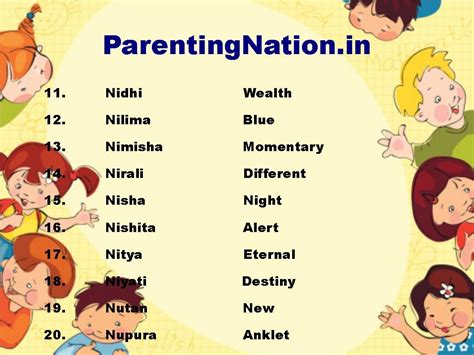 Baby Girl Names Starting With N In Tamil Baby Viewer