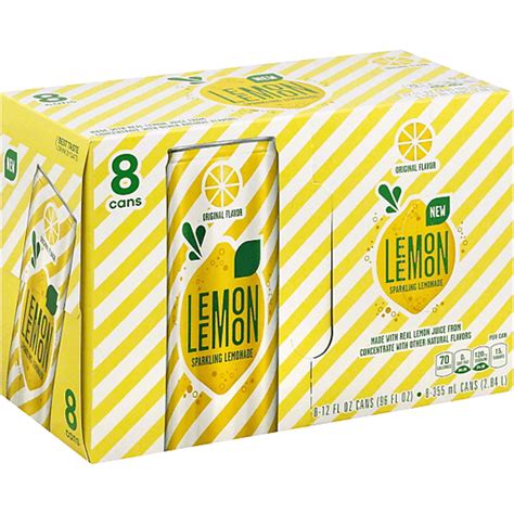 Lemon Lemon Sparkling Lemonade Original Flavor Sparkling Juice
