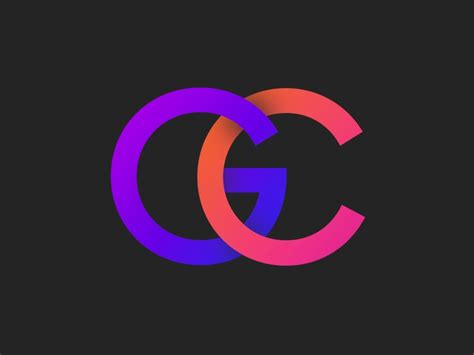 Gc Logo Initials Logo Design Logo Design App Letter Logo Design