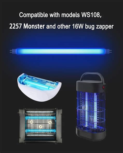 Pack T W Replacement Bulb For Bell And Howell Monster Bug Zapper