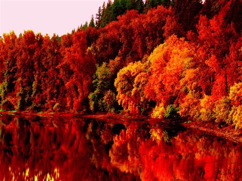Free Download Autumn Lake One Hd Wallpaper Pictures Backgrounds Free