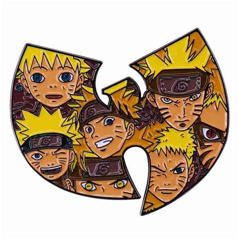 Naruto Naruto Uzumaki Faces Enamel Pin Distinct Pins
