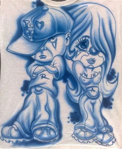 Thug Love Chicano Art Tattoos Chicano Drawings