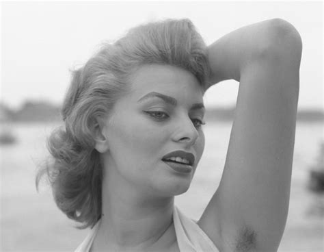 Sophia Loren From Stars With Armpit Hair E News