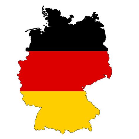 Kostenlose Illustration Deutschland Karte Flagge Land Kostenloses
