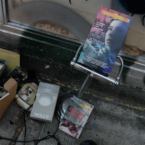 Ev Grieve Today In Discarded Russian Vhs Tapes On 2nd Avenue