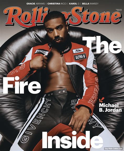 Free Michael B Jordan Shirtless And Sexy For Rolling Stone The Gay Gay