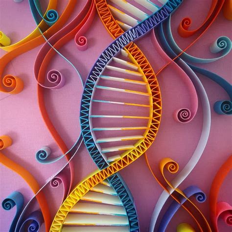 Paper Dna Dna Quilling Paper Quilling Patterns Quilling Cards
