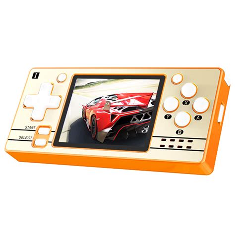 Powkiddy Q20 Mini Handheld Video Game Consoles 16gb Orange