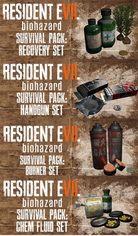 Resident Evil 7 Survival Pack Pre-Order DLC Revealed ...