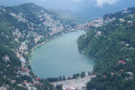 Nainital Lake The Beauty Surrounded By Himalayas View Uttarakhand
