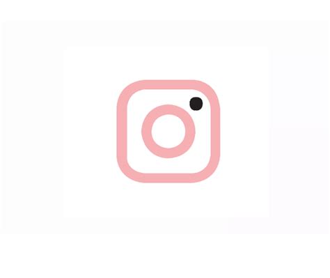 Light Pink Instagram App Logo App Logo Pink Instagram Light Pink