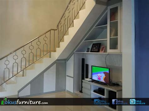 Meruya utara,kembangan jakarta barat finish: Lemari bawah tangga dan kabinet tv di condet | Furniture ...