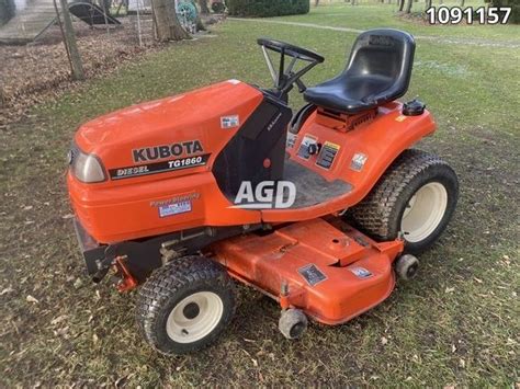 Used 2001 Kubota Tg1860 Lawn Tractor Agdealer