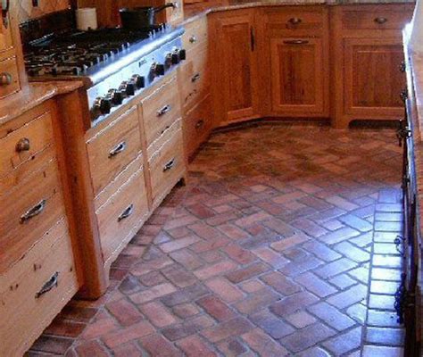Get Inspired With Colors And Patterns Of Gorgeous Brick Flooring In
