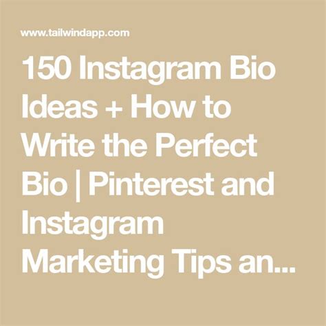 220 Instagram Bio Ideas How To Write The Perfect Bio Social Media