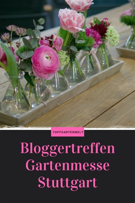 This event forays into categories like horticulture. Garten-Bloggertreffen Messe Stuttgart 2018 ...
