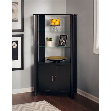 Shop our selection of display curio cabinets for any wall or corner. Black Corner Curio Cabinet for Modern and Versatile Room ...