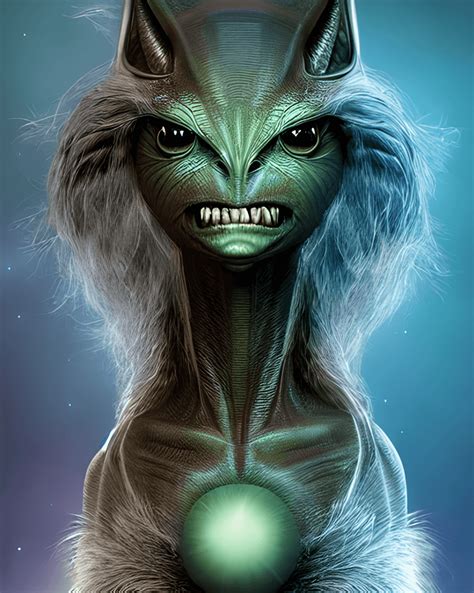 3d Hdr Scifi Alien Animal Creature · Creative Fabrica