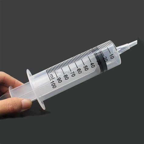Disposable Plastic Syringe Assorted 10ml20ml 60100ml Size Buy 100ml Plastic Syringe100ml