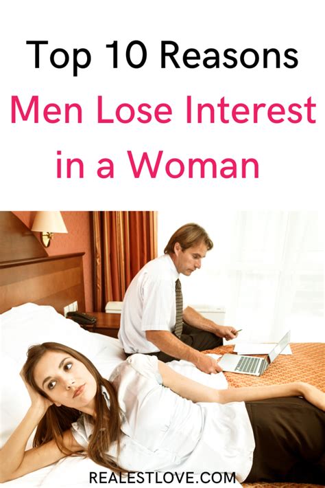 10 Reasons Why Men Lose Interest In A Woman