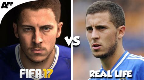 Fifa 17 Vs Real Life Players Faces Comparison Ft Reus Martial Hazard