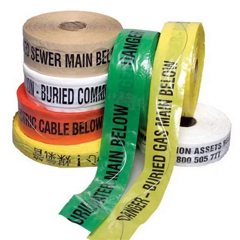 Detectable Warning Tape Manufacturer Underground Detectable Warning