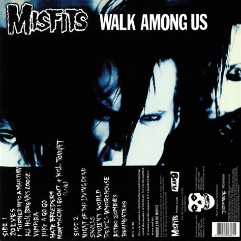 Misfits Walk Among Us Black Limited Vinyl Lp
