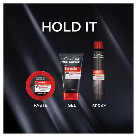 It holds my hair all day and i have always gotten compliments on how my hair smells. L'Oreal Men Expert ExtremeFix Extreme Hold Invincible Gel ...