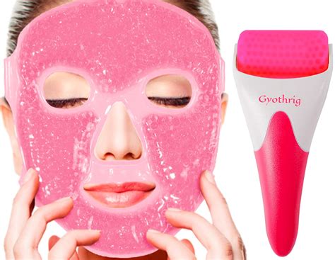 Buy Ice Face Roller Cooling Mask For Dark Circles Puffiness Relief Gel