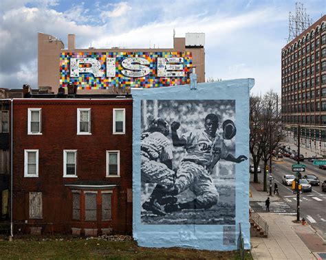 Jackie Robinson Mural Arts Philadelphia Mural Arts Philadelphia