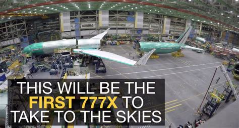 Video First Flight Test Boeing 777x Is Fully Assembled Airways Magazine