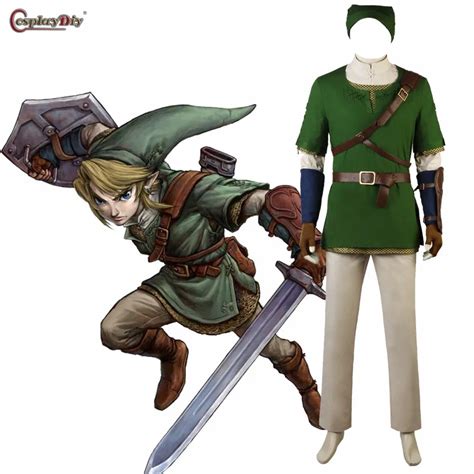 Costumes The Legend Of Zelda Twilight Princess Link Cosplay Costume