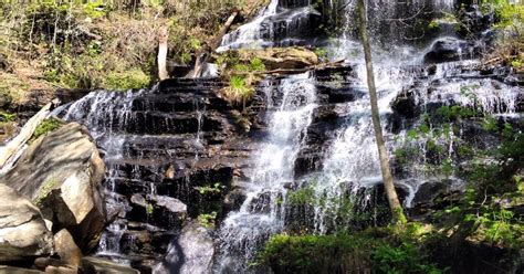 Hike To Issaqueena Falls And Stumphouse Tunnel Walhalla South Carolina