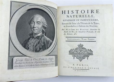 Comte De Buffon Quarto 1st Edition Theory Of Earth Catawiki