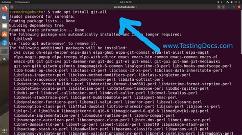 Every time you view and then click the download link on this page of our website, the file will › get more: Install Git on Ubuntu Linux | TestingDocs