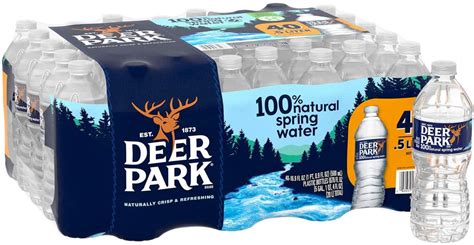 Deer Park 100 Natural Spring Water 169 Oz 40 Pk Basha Imports