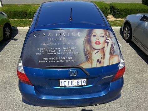 Karen will have to decide between returning to the stability of a relationship or facing life for herself. Car window signage | Perth Graphics Centre
