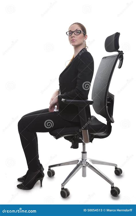 Woman In Office Chair Telegraph
