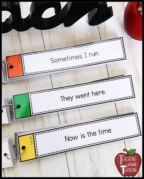 Teaching With Terhune Sight Word Phrases And Short Sentences To Build