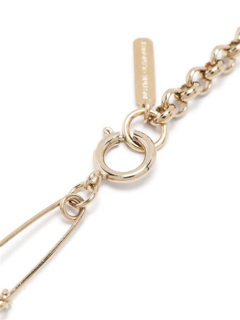 Justine Clenquet Ash Chain Choker Necklace Farfetch