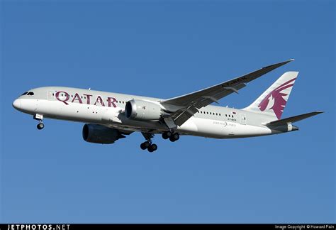 A7 BCK Boeing 787 8 Dreamliner Qatar Airways Howard Pain JetPhotos