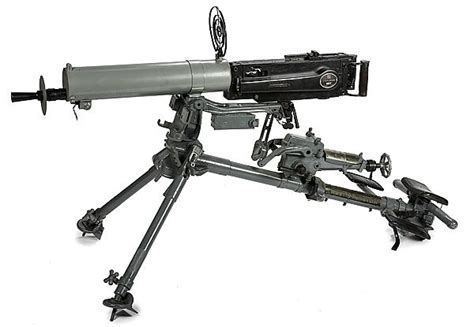 Chinese Type 24 Maxim Water Cooled Machine Gun Speed Up And Simplify