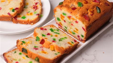 Eggless Tutti Frutti Cake Full Video And Photos Of Steps