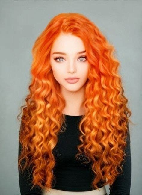Vibrant Hair Colors Bright Red Hair Pretty Redhead Redhead Girl Red